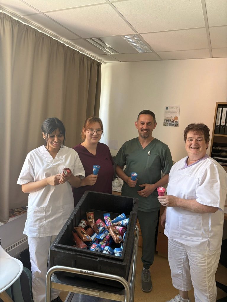 28.05.2026 – Für die Mitarbeiter gab es am Kleine Abkühlung für unser Team